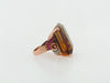18K ROSE GOLD CITRINE, RUBY, AND DIAMOND RING | 18 Karat Appraisers | Beverly Hills, CA | Fine Jewelry