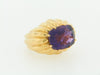 18K YELLOW GOLD AMETHYST RING | 18 Karat Appraisers | Beverly Hills, CA | Fine Jewelry