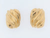 18K-YG DOOR KNOCKER EARCLIPS