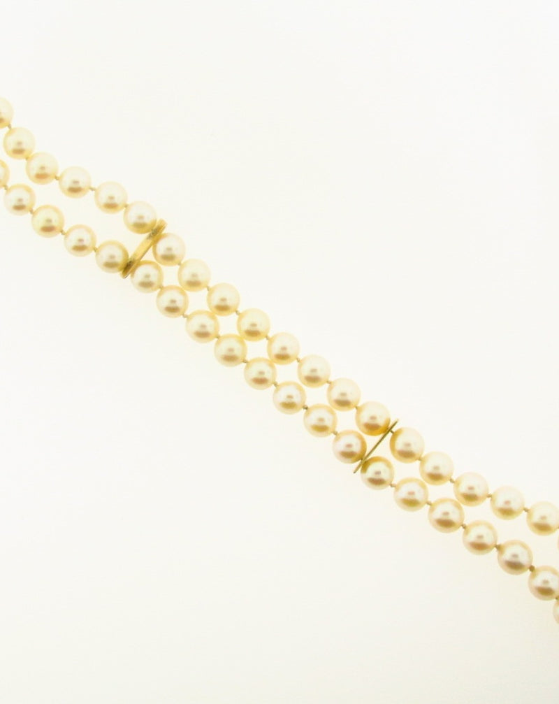 14K Yellow Gold Pearl Bracelet | 18 Karat Appraisers | Beverly Hills, CA | Fine Jewelry