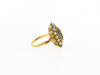 Victorian 18K Yellow Gold Sapphire and Diamond Ring | 18 Karat Appraisers | Beverly Hills, CA | Fine Jewelry