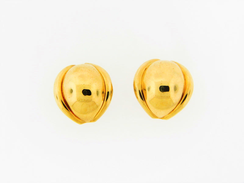 18K Yellow Gold Earrings | 18 Karat Appraisers | Beverly Hills, CA | Fine Jewelry