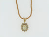 14K YELLOW GOLD DIAMOND SOLITAIRE PENDANT | 18 Karat Appraisers | Beverly Hills, CA | Fine Jewelry