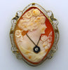 14K Yellow Gold, Cameo Brooch | 18 Karat Appraisers | Beverly Hills, CA | Fine Jewelry