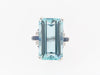 18K-WG AQUAMARINE RING BY "ELI FREI" | 18 Karat Appraisers | Beverly Hills, CA | Fine Jewelry