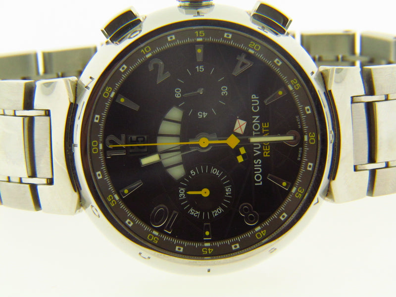 Gent's Stainless Steel Chronograph Wristwatch by Louis Vuitton