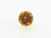 14K Yellow and Rose Gold, Diamond Bombe Ring | 18 Karat Appraisers | Beverly Hills, CA | Fine Jewelry