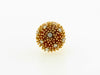 14K Yellow and Rose Gold, Diamond Bombe Ring | 18 Karat Appraisers | Beverly Hills, CA | Fine Jewelry