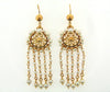 18K Yellow Gold White Culture Pearl Earrings | 18 Karat Appraisers | Beverly Hills, CA | Fine Jewelry