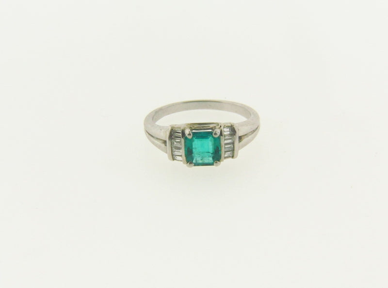 Platinum Emerald and Diamond | 18 Karat Appraisers | Beverly Hills, CA | Fine Jewelry
