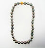 Gray Colored Cultured Pearl Necklace