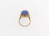 14K Yellow Gold Lavender Jade and Diamond Ring | 18 Karat Appraisers | Beverly Hills, CA | Fine Jewelry