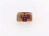 14K Rose Gold Ruby and Diamond Ring | 18 Karat Appraisers | Beverly Hills, CA | Fine Jewelry