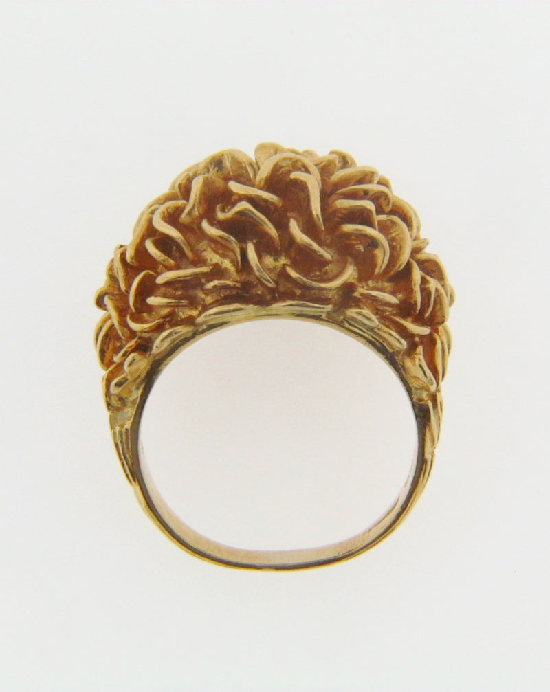 18K YELLOW GOLD BOMBE DOME RING | 18 Karat Appraisers | Beverly Hills, CA | Fine Jewelry