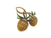 18K Yellow Gold Green Enamel and Diamond Brooch | 18 Karat Appraisers | Beverly Hills, CA | Fine Jewelry