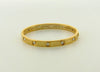 18K Yellow Gold "Cartier Love" Diamond Bracelet | 18 Karat Appraisers | Beverly Hills, CA | Fine Jewelry