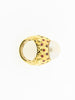 Retro 14K Yellow and Rose Gold, Mabe Pearl Ring | 18 Karat Appraisers | Beverly Hills, CA | Fine Jewelry
