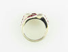 14K White Gold, Ruby and Diamond Ring | 18 Karat Appraisers | Beverly Hills, CA | Fine Jewelry