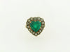 14K Yellow and White Gold, Emerald and Diamond Ring | 18 Karat Appraisers | Beverly Hills, CA | Fine Jewelry