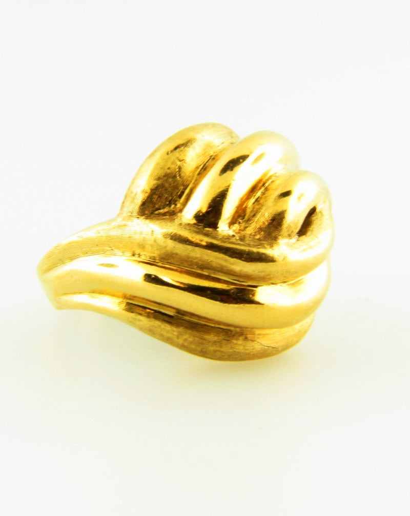 18K Yellow Gold, Knot Design Ring | 18 Karat Appraisers | Beverly Hills, CA | Fine Jewelry