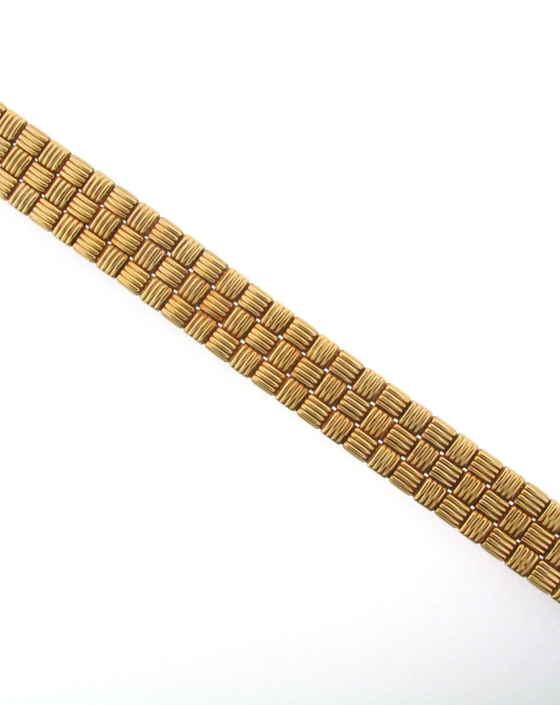 18K Yellow Gold and White Gold Bracelet | 18 Karat Appraisers | Beverly Hills, CA | Fine Jewelry