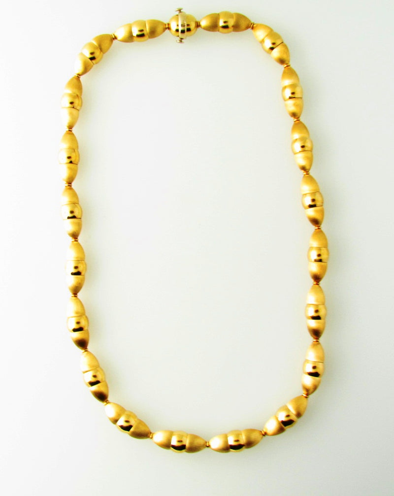 18K-YG FANCY LINK NECKLACE