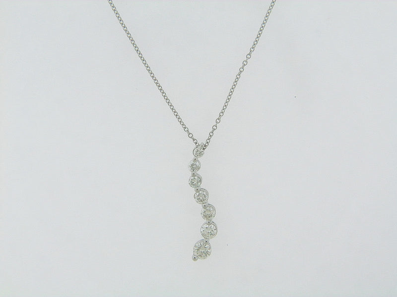 14K WHITE GOLD DIAMOND PENDANT | 18 Karat Appraisers | Beverly Hills, CA | Fine Jewelry