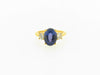18K Yellow Gold Tanzanite and Diamond Ring | 18 Karat Appraisers | Beverly Hills, CA | Fine Jewelry