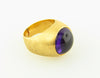 18K Yellow Gold Amethyst Ring | 18 Karat Appraisers | Beverly Hills, CA | Fine Jewelry