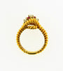 18K Yellow Gold, Diamond and Ruby Ring | 18 Karat Appraisers | Beverly Hills, CA | Fine Jewelry