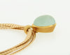 18K YELLOW GOLD AQUA PENDANT / NECKLACE | 18 Karat Appraisers | Beverly Hills, CA | Fine Jewelry