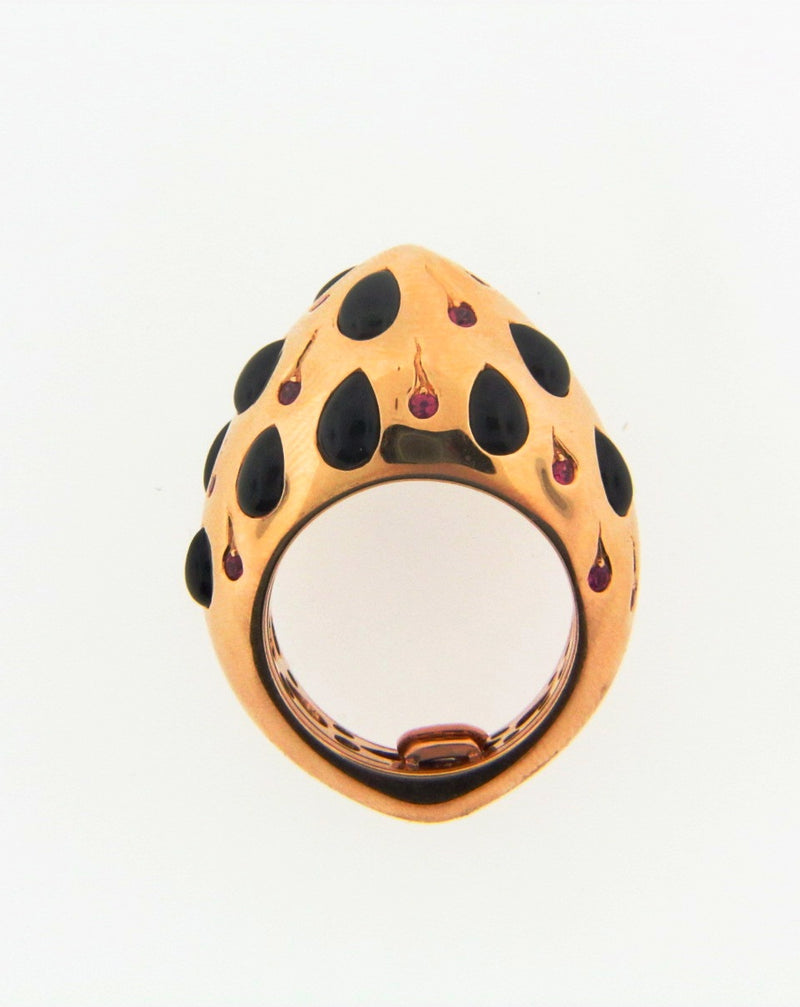 18K Rose Gold Gem-set Ring | 18 Karat Appraisers | Beverly Hills, CA | Fine Jewelry