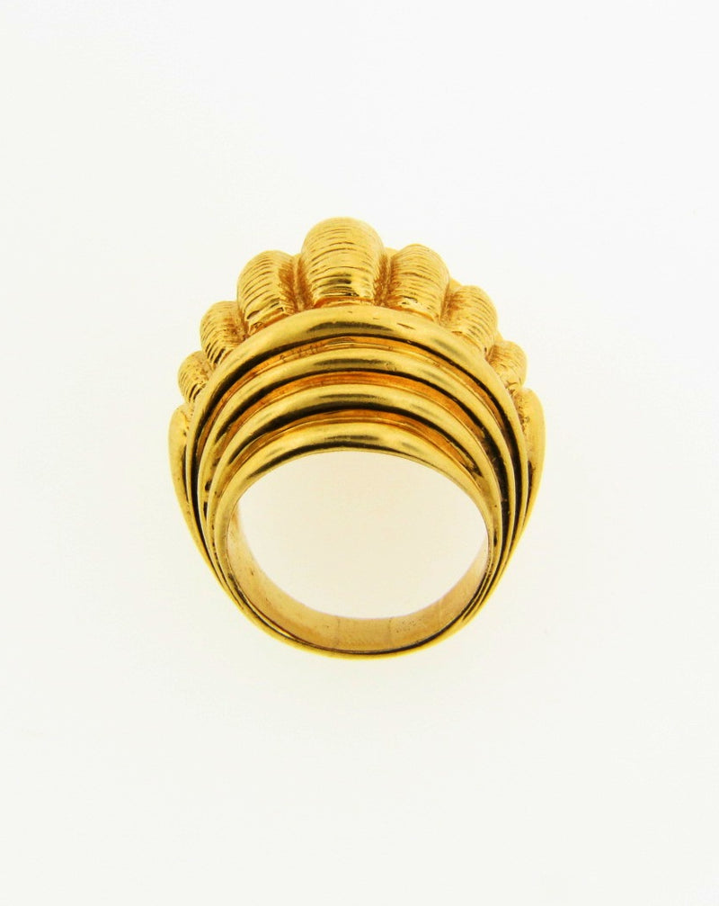 14K-YG Dome Ring | 18 Karat Appraisers | Beverly Hills, CA | Fine Jewelry