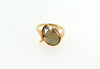 14 K Yellow Gold Opal and Diamond Ring | 18 Karat Appraisers | Beverly Hills, CA | Fine Jewelry