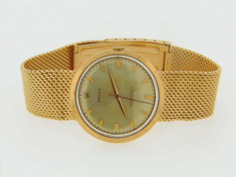 18K YELLOW GOLD VINTAGE ROLEX WRISTWATCH | 18 Karat Appraisers | Beverly Hills, CA | Fine Jewelry