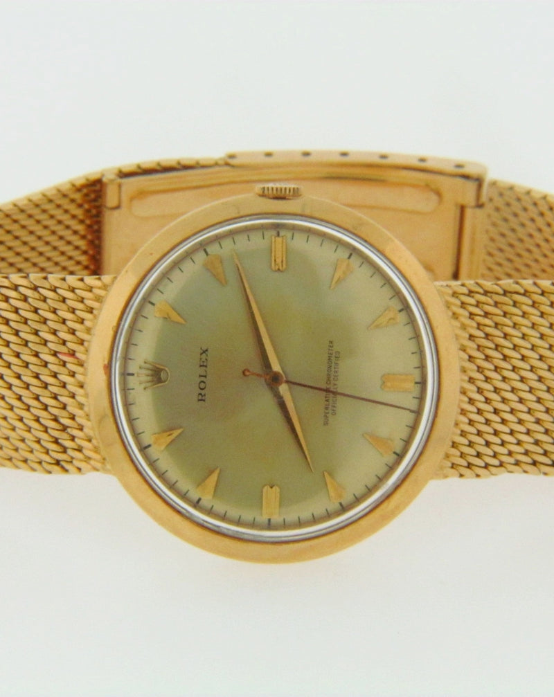 18K YELLOW GOLD VINTAGE ROLEX WRISTWATCH | 18 Karat Appraisers | Beverly Hills, CA | Fine Jewelry