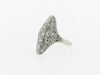 18K White Gold + Platinum Diamond Filigree Ring | 18 Karat Appraisers | Beverly Hills, CA | Fine Jewelry