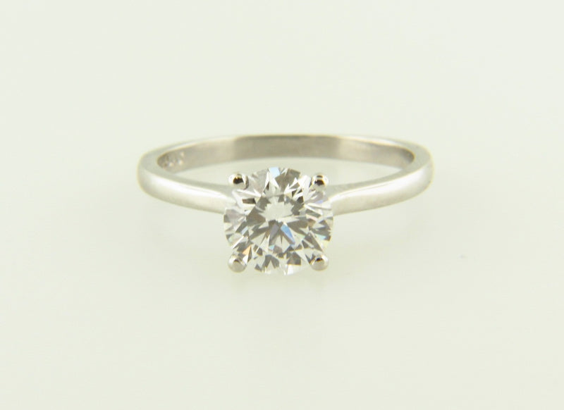 Platinum, Diamond Solitaire Ring | 18 Karat Appraisers | Beverly Hills, CA | Fine Jewelry