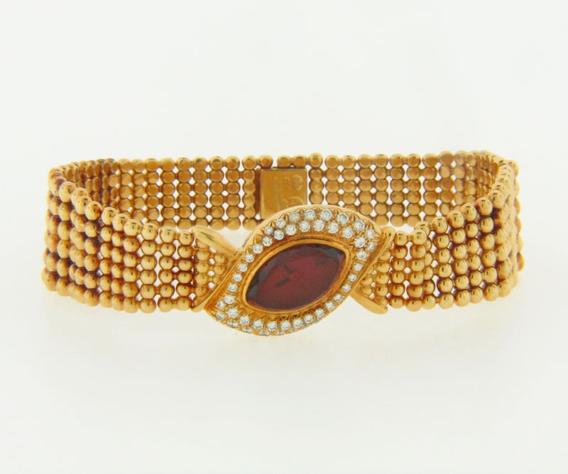 18K YELLOW GOLD "AUDEMARS PIGUET" BAROQUE WRISTWATCH | 18 Karat Appraisers | Beverly Hills, CA | Fine Jewelry