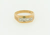 14K YELLOW GOLD DIAMOND BAND | 18 Karat Appraisers | Beverly Hills, CA | Fine Jewelry