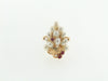 Retro, 14K Yellow Gold Pearl and Ruby Ring | 18 Karat Appraisers | Beverly Hills, CA | Fine Jewelry