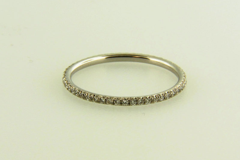 18K White Gold, Diamond Eternity Band | 18 Karat Appraisers | Beverly Hills, CA | Fine Jewelry