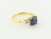 18K Yellow Gold, Sapphire and Diamond Ring | 18 Karat Appraisers | Beverly Hills, CA | Fine Jewelry