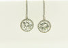 Platinum Diamond Stud Dangling Earrings | 18 Karat Appraisers | Beverly Hills, CA | Fine Jewelry