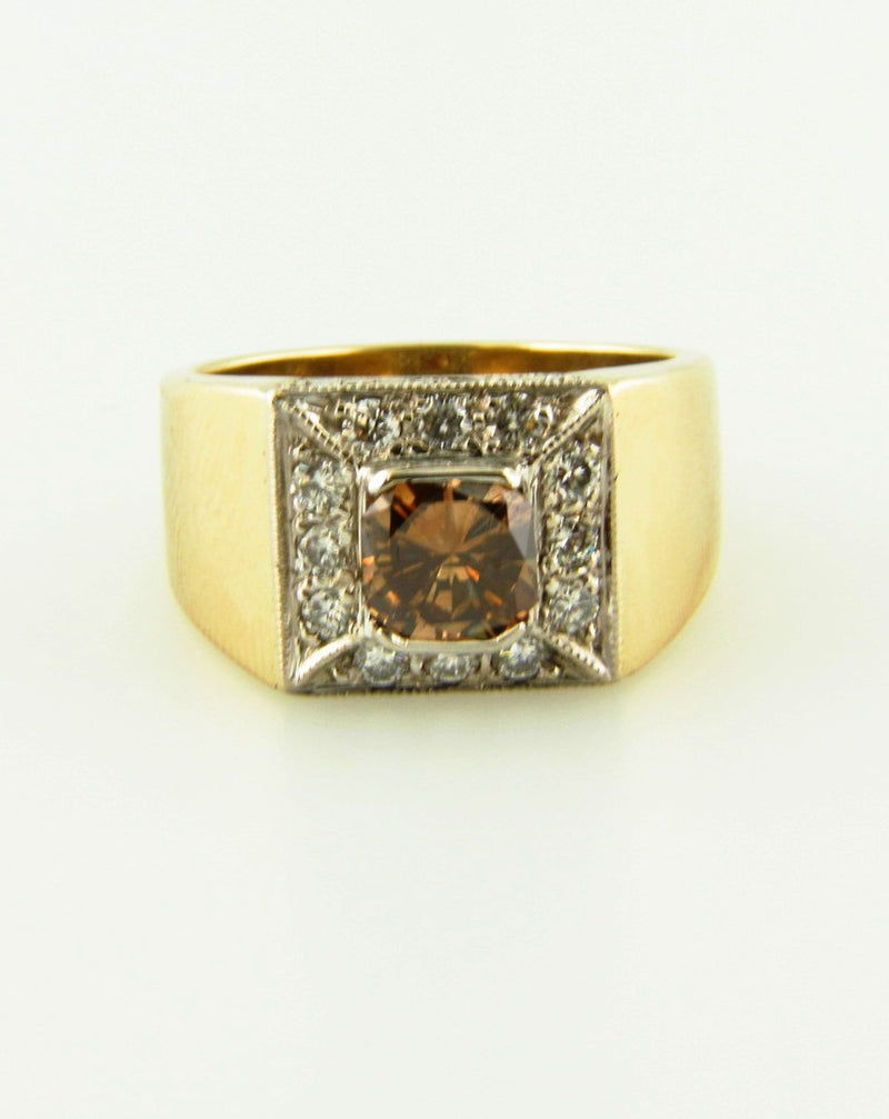 14K Yellow Gold, Diamond Ring | 18 Karat Appraisers | Beverly Hills, CA | Fine Jewelry