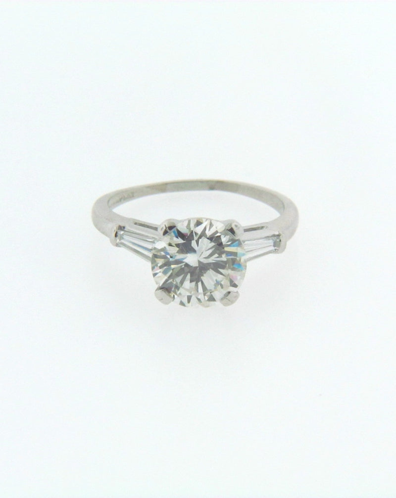 Platinum Diamond Solitaire Ring | 18 Karat Appraisers | Beverly Hills, CA | Fine Jewelry