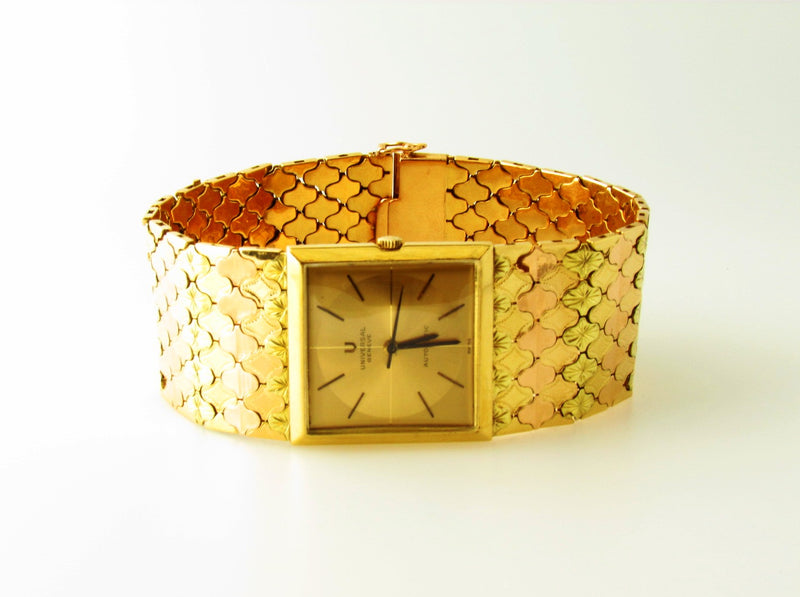 Retro 18K Yellow and Rose Gold, Wristwatch | 18 Karat Appraisers | Beverly Hills, CA | Fine Jewelry