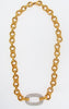 18K-YG DIAMOND NECKLACE