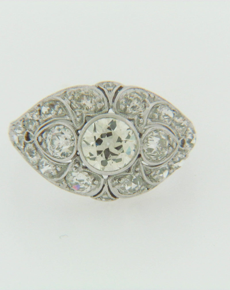 PLATINUM DIAMOND DOME RING | 18 Karat Appraisers | Beverly Hills, CA | Fine Jewelry