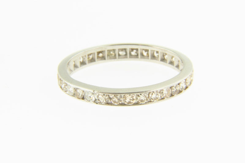 14K White Gold, Diamond Eternity Band | 18 Karat Appraisers | Beverly Hills, CA | Fine Jewelry